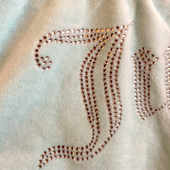 Juicy Couture velour track pants 💎🩵 - Picture 8 of 13